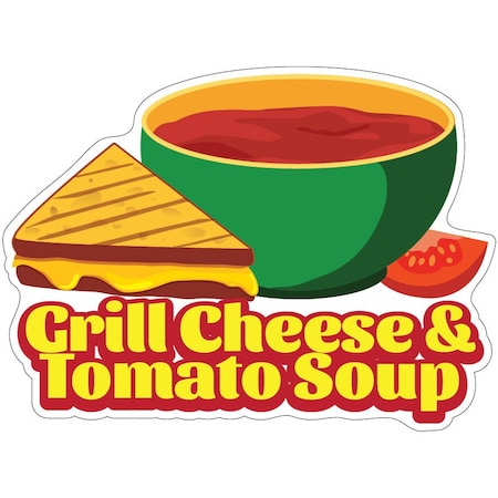 Grilled Cheese And Tomato Soup Decal Concession Stand Food Truck Sticker